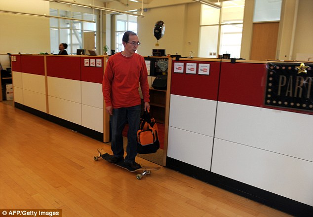 Innovative: The creative work space helps YouTube's employees lead a balanced life