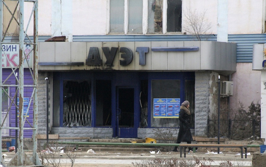 Жанаозен, 17 декабря, после подавления беспорядков. © Olga Yaroslavskaya/Reuters