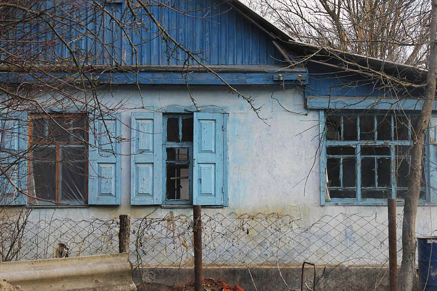 Один из заброшенных домов © Никита Перфильев
