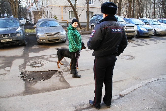 Участковый друг детям, собакам и всем, кто проживает на вверенном участке