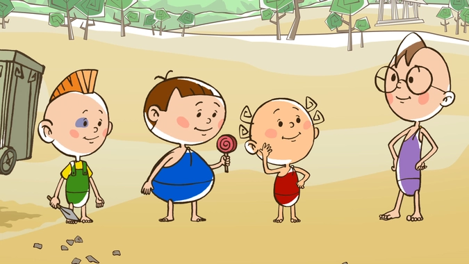 Кадр из мультфильма «Маленький Гай»