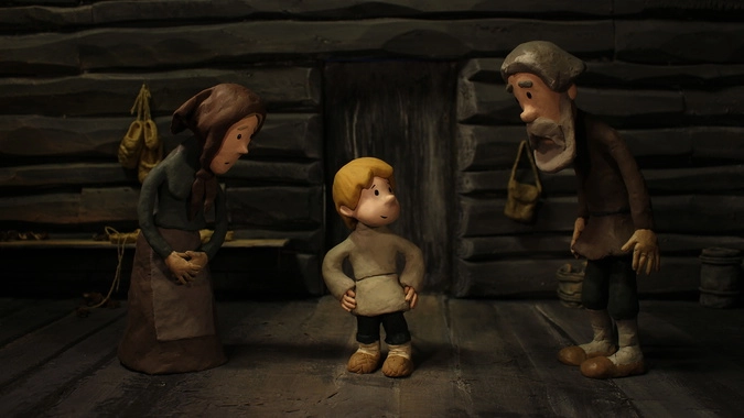 Кадр из мультфильма «Пастуший рожок»