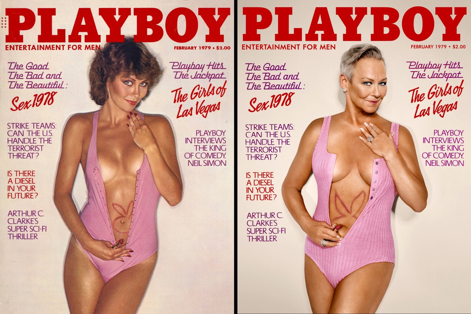 54-летняя экс-супруга создателя Playboy снялась для обложки