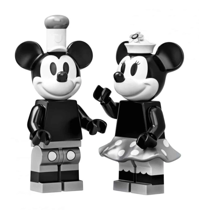 Компания Lego создала чёрно-белый конструктор к 90-летию Микки-Мауса