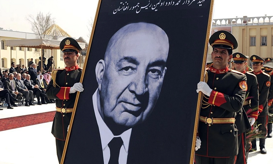 Траурная церемония похорон Мухаммеда Дауда, Кабул, 17 марта 2009 года