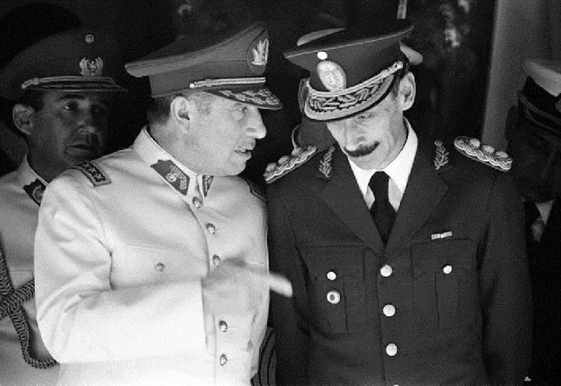 Встреча Аугусто Пиночета и Хорхе Виделы в Пуэрто-Монт, 20 февраля 1978 года. elciudadano.com