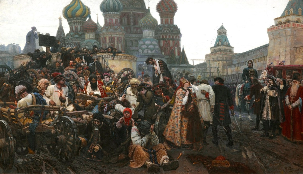 «Утро стрелецкой казни», 1881 год «Утро стрелецкой казни», 1881 год