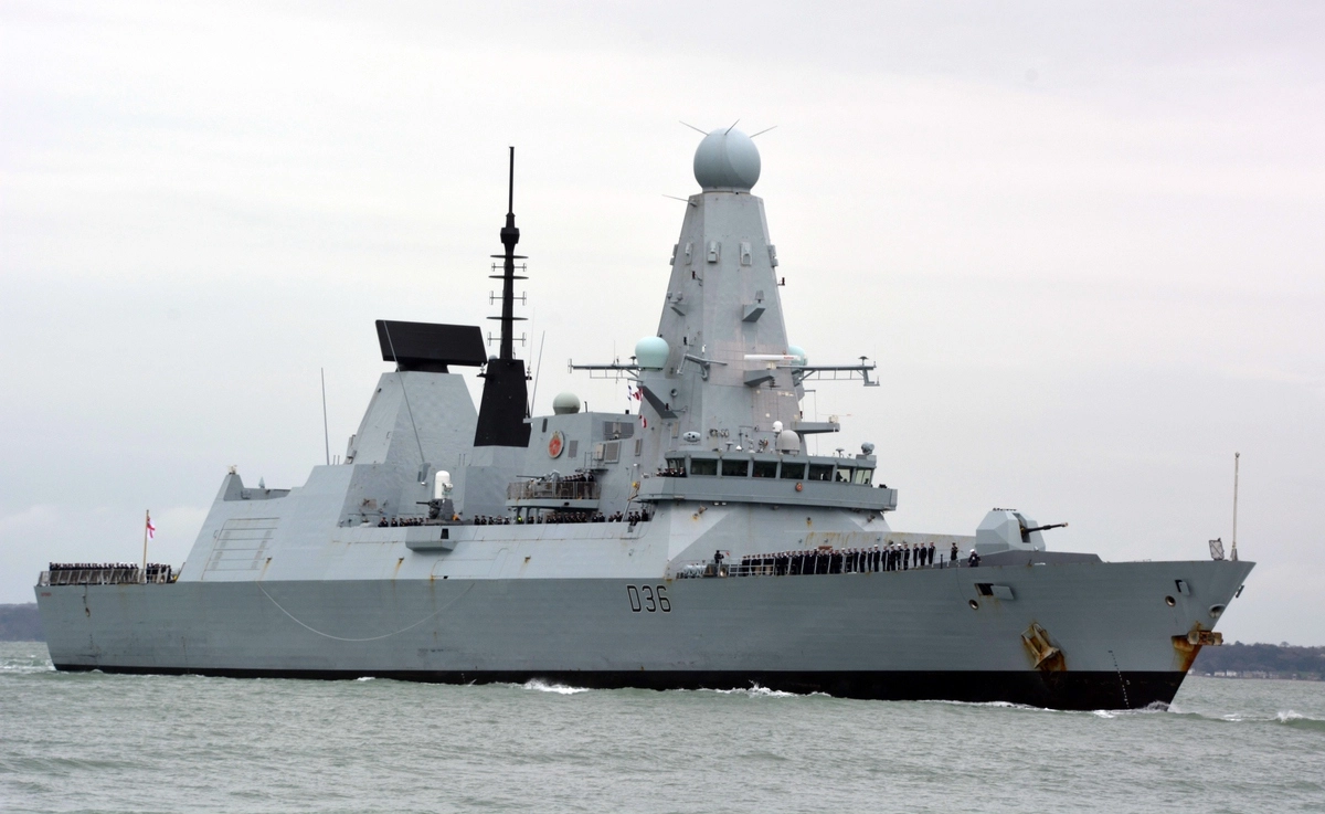  HMS Defender © PA/ТАСС