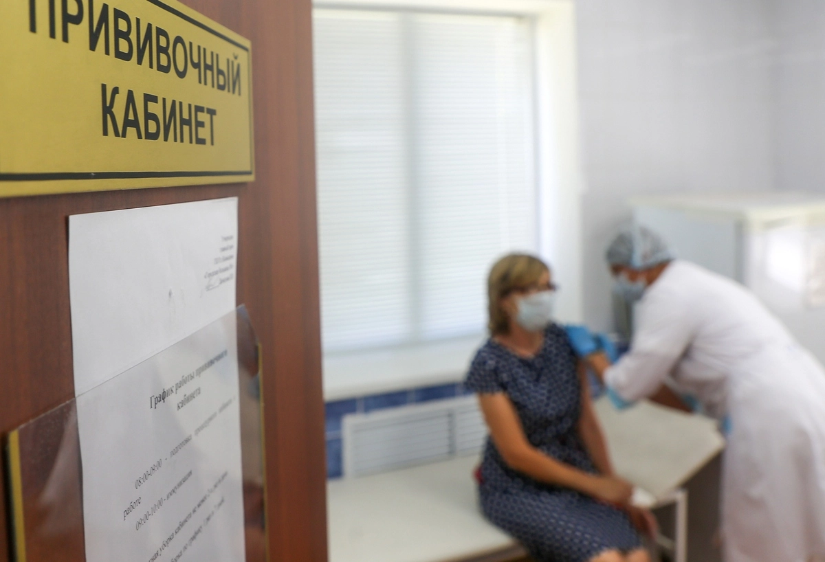 Вакцинация от COVID-19 в Волгоградской области. © Дмитрий Рогулин/ТАСС