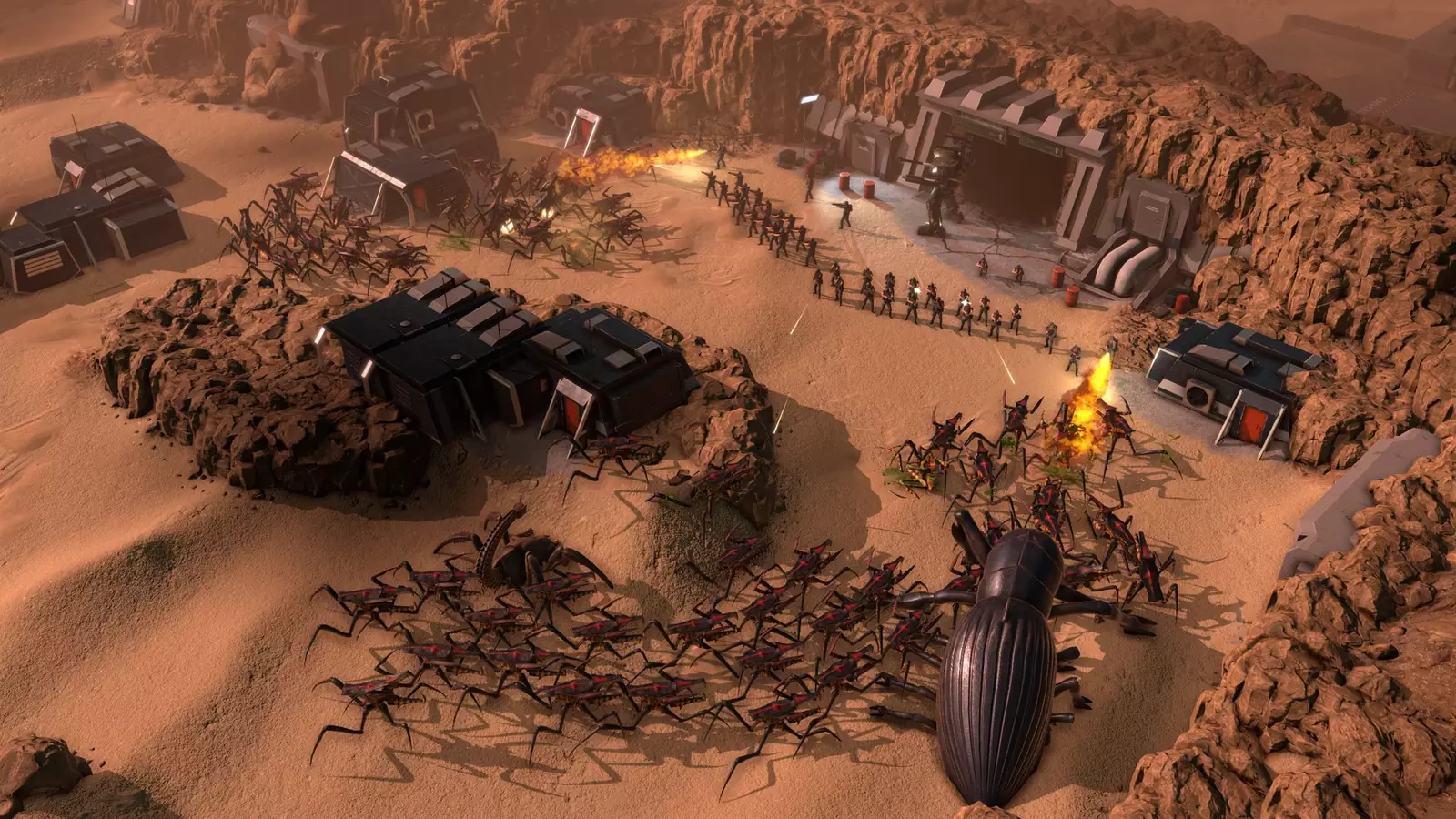 Выпуск стратегии Starship Troopers: Terran Command был перенесен